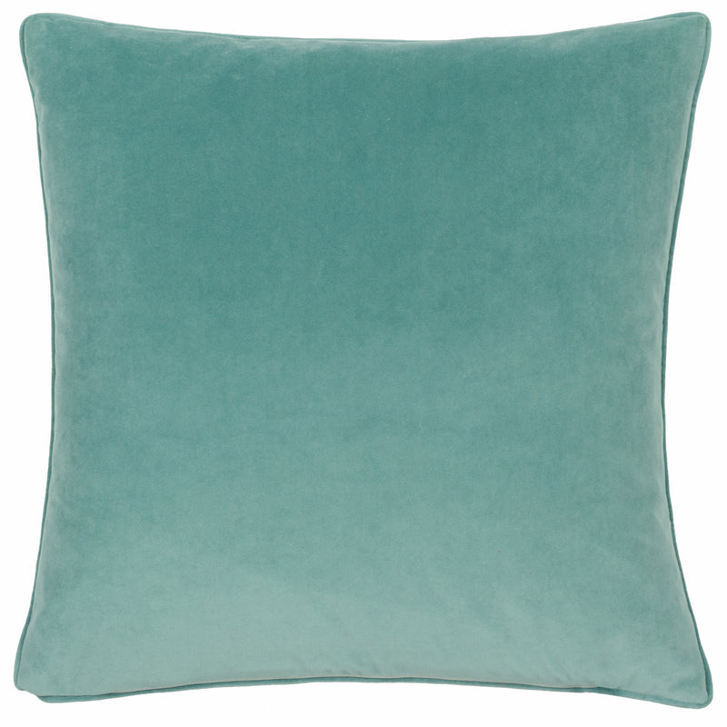 Geometric Blue Cushions - Onika Square Geometric Cushion Cover Blue Wylder