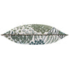 Floral Green Cushions - Ophelia Floral Jacquard Cushion Cover Thyme/Mineral Wylder