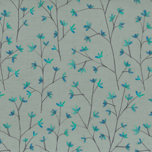 Voyage Maison Ophelia Printed Cotton Fabric in Cornflower