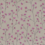 Voyage Maison Ophelia Printed Cotton Fabric in Heather