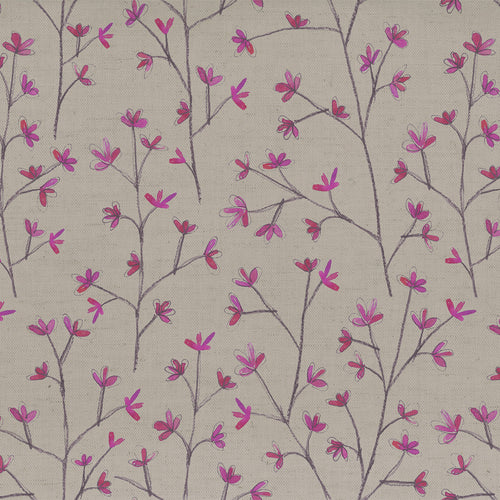 Voyage Maison Ophelia Printed Cotton Fabric in Heather