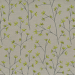 Voyage Maison Ophelia Printed Cotton Fabric in Lime