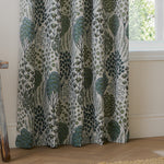  Curtains - Ophelia  Eyelet Curtains Thyme/Mineral Wylder