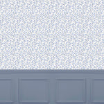 Voyage Maison Ophelia 1.4m Wide Width Wallpaper in Bluebell/Linen