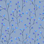 Voyage Maison Ophelia 1.4m Wide Width Wallpaper in Bluebell