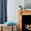 Voyage Maison Ophelia 1.4m Wide Width Wallpaper in Cornflower/Linen