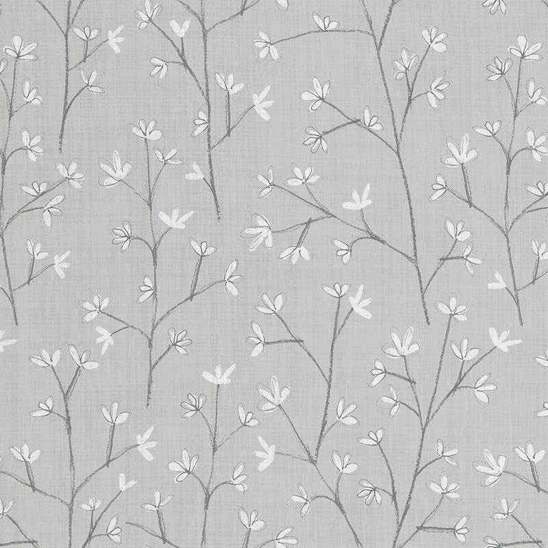 Voyage Maison Ophelia Dove 1.4m Wide Width Wallpaper in Dove