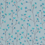 Voyage Maison Ophelia Printed Linen Fabric in Cornflower