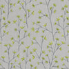 Voyage Maison Ophelia Printed Linen Fabric in Lime