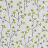 Voyage Maison Ophelia Printed Linen Fabric in Lime Green