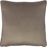 Evans Lichfield Opulence Soft Velvet Cushion Cover in Cedar