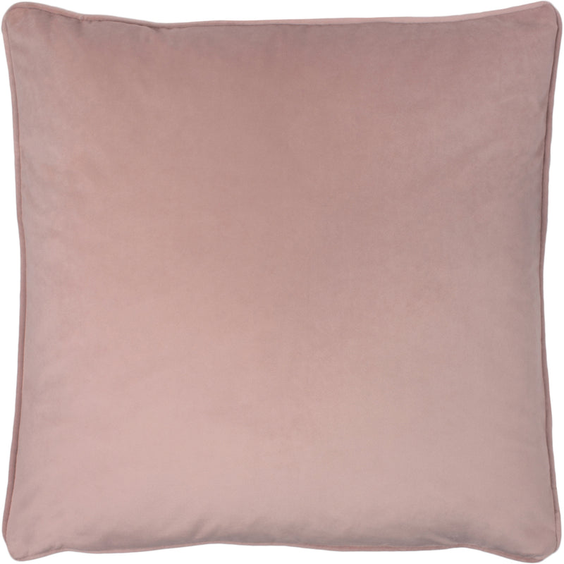 Evans Lichfield Opulence Soft Velvet Cushion Cover in Powder