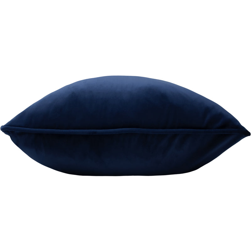 Evans Lichfield Opulence Soft Velvet Cushion Cover in Royal