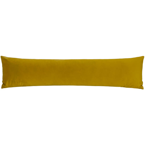 Evans Lichfield Opulence Velvet Draught Excluder in Saffron