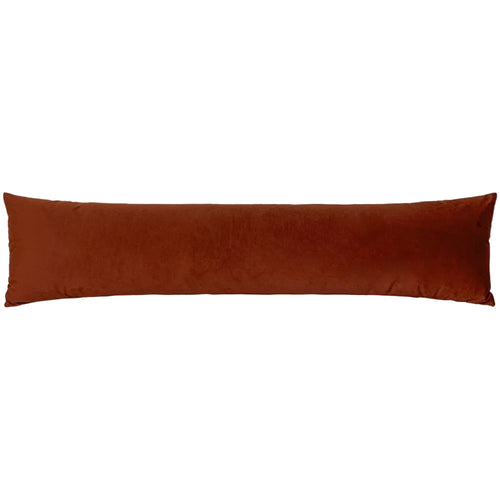 Evans Lichfield Opulence Velvet Draught Excluder in Sunset