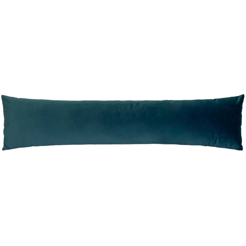 Evans Lichfield Opulence Velvet Draught Excluder in Teal