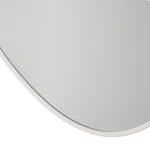 Yard Organic Oval Wall Mirror in Grey