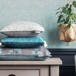 Voyage Maison Ori 1.4m Wide Width Wallpaper in Aqua