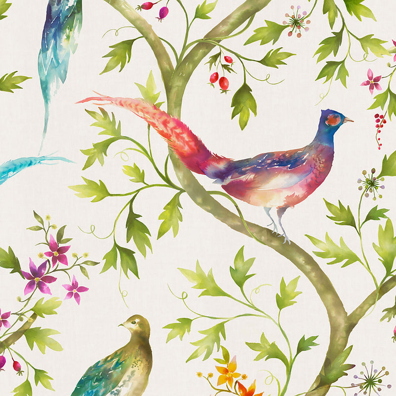 Orla Wallpaper Sample Linen