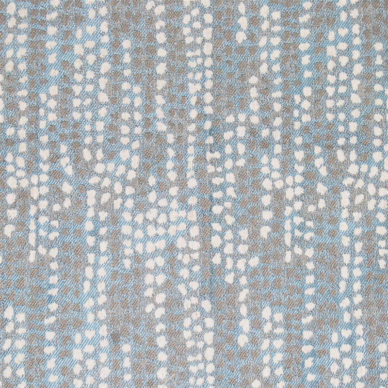 Voyage Maison Orton Woven Jacquard Fabric in Lake