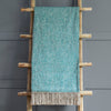 Voyage Maison Oryx Woven Throw in Azure