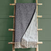 Voyage Maison Oryx Woven Throw in Charcoal