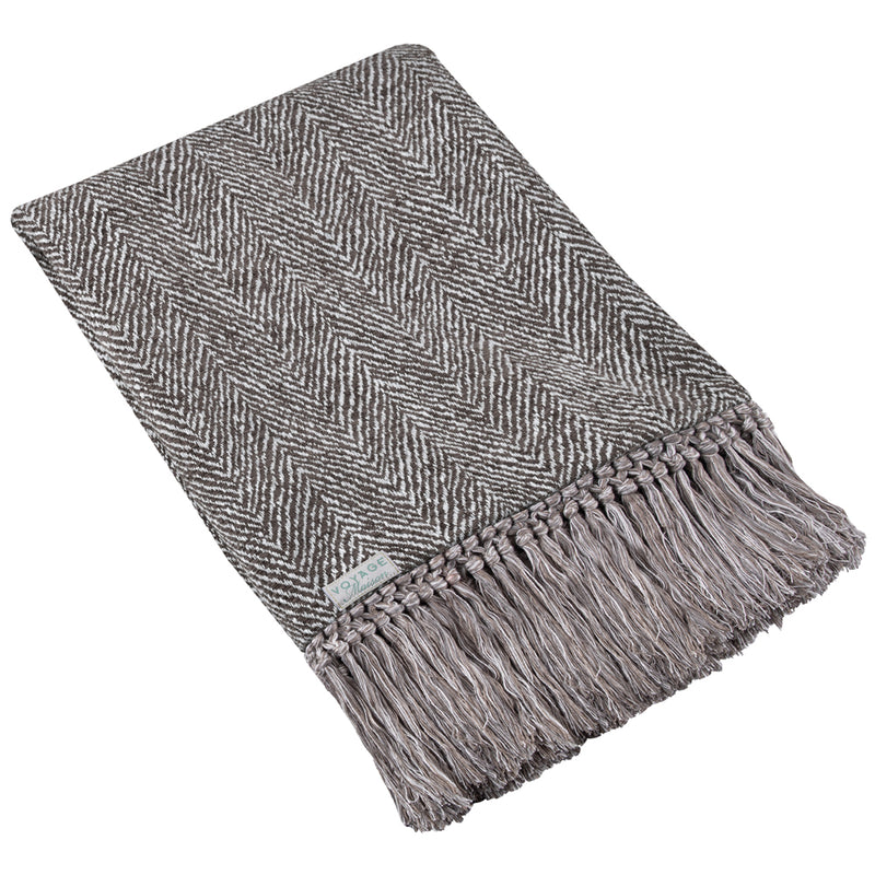 Additions Oryx Woven Throw in Slate