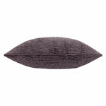 Plain Grey Cushions - Osaka Chenille Cushion Cover Flint Grey Yard