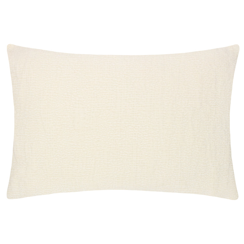 Plain Beige Cushions - Osaka Chenille Cushion Cover Natural Yard