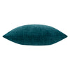 Plain Blue Cushions - Osaka Chenille Cushion Cover Petrol Yard