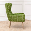 Abstract Green Furniture - Oswald Velvet Chair Green Voyage Maison