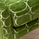 Abstract Green Furniture - Oswald Velvet Chair Green Voyage Maison