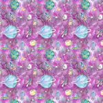 Voyage Maison Out Of This World Printed Cotton Fabric in Blossom