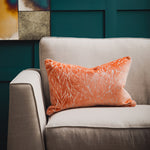 Voyage Maison Ozul Velvet Cushion Cover in Rust