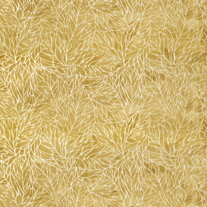 Voyage Maison Ozul Jacquard Velvet Fabric in Gold