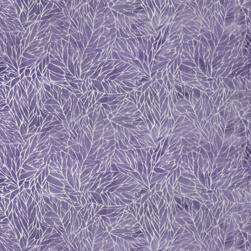 Voyage Maison Ozul Jacquard Velvet Fabric in Violet