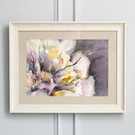 Voyage Maison Paeonia Framed Print in Birch/Onyx