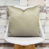 Paoletti Palermo Sateen Cushion Cover in Oyster 