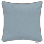 Plain Blue Cushions - Palermo  Feather Filled Cushion Mist Voyage Maison
