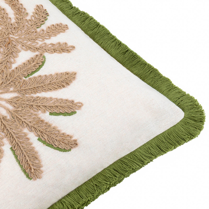  Cushions - Palm  Cushion Cover Green furn.