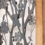 Floral Black Accessories - Paloma Wooden Floral Lantern Natural Voyage Maison