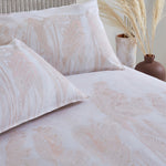 Yard Pampas Washed Cotton 100% Cotton Duvet Cover Set in Blush