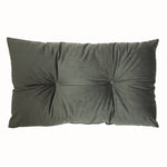 Paoletti Panther Velvet Ready Filled Cushion in Dark Grey