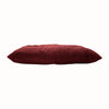 Paoletti Panther Velvet Ready Filled Cushion in OxBlood