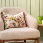 Voyage Maison Papavera Printed Cushion Cover in Sweetpea