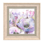 Voyage Maison Papavera Framed Print in Birch/Violet