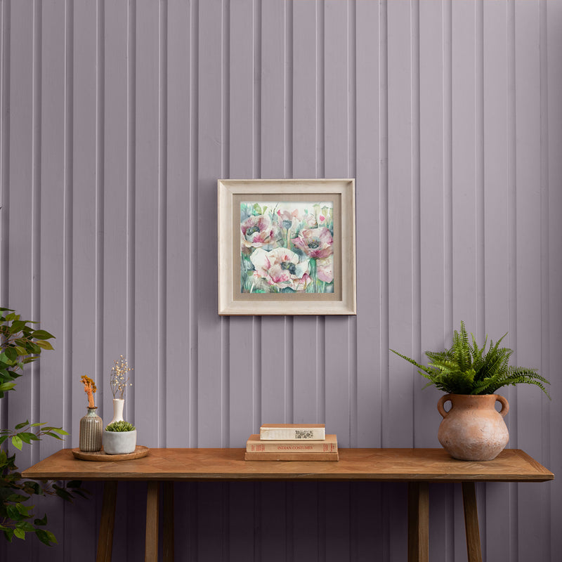 Voyage Maison Papavera Framed Print in Birch/Mauve