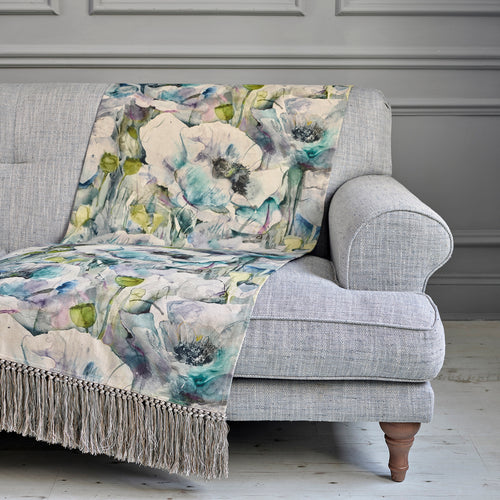 Voyage Maison Papavera Printed Throw in Veronica