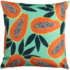 furn. Papaya Outdoor Cushion Cover in Aqua