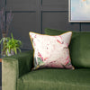 Geometric Pink Cushions - Parcevall Printed Cushion Cover Fuchsia Marie Burke